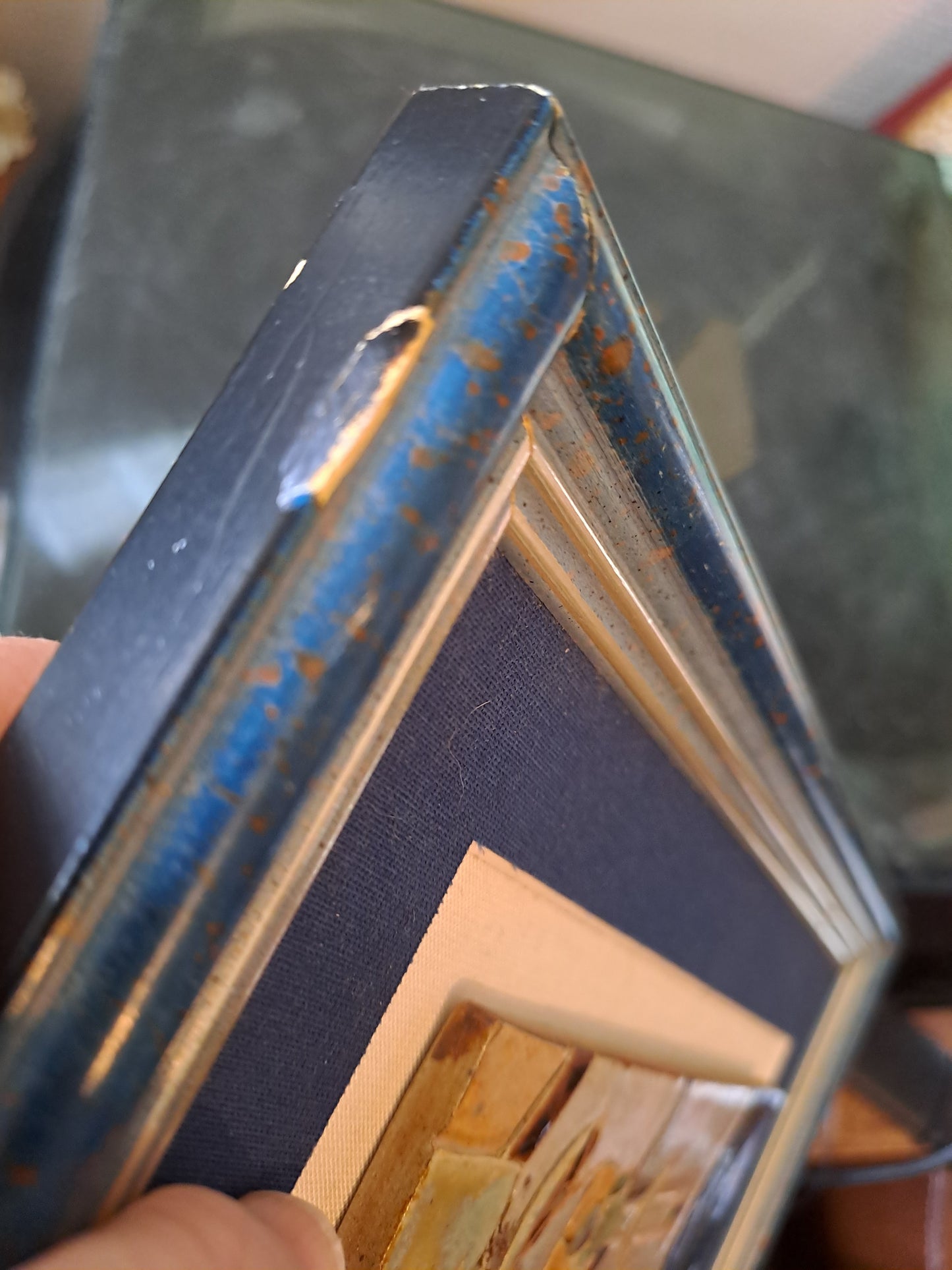 Carreau Nature morte Aux Pommes. Signé Alain Prudhomme. 1974.