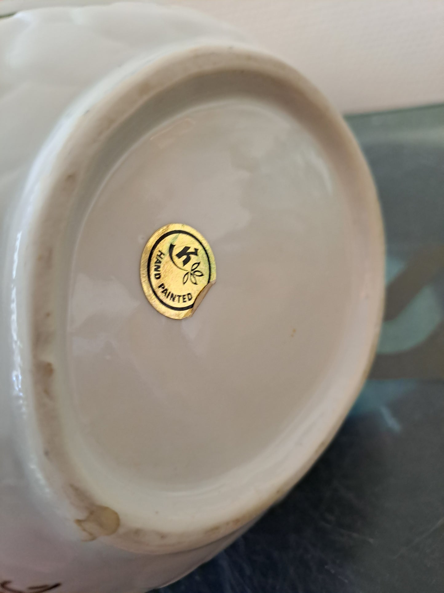 Pichet Canard/ Cygne. Zoomorphe. Peint À La Main. Z.