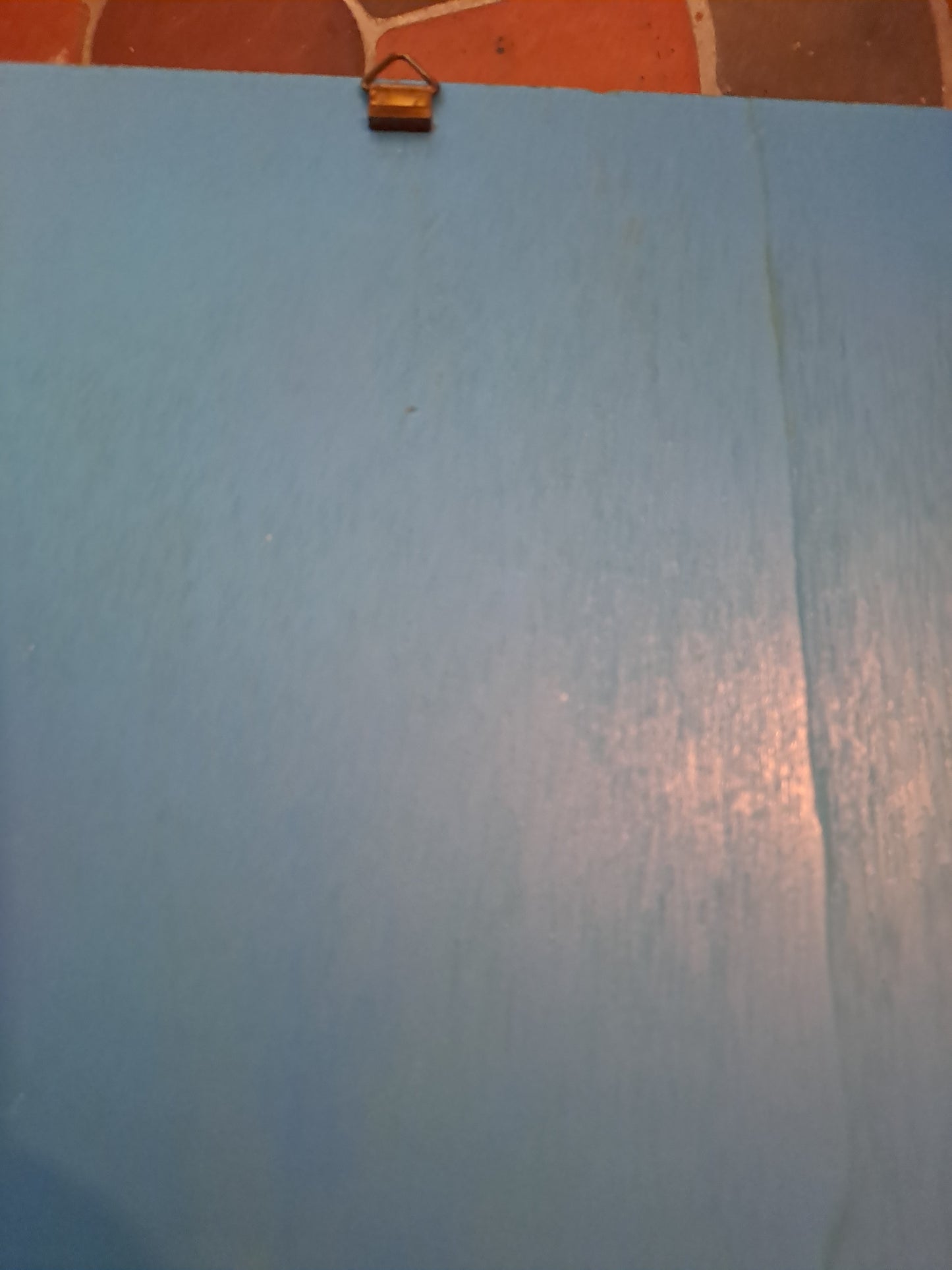 Cadre Représentant La Sainte Vierge Marie Portant L'enfant Jesus. Bois Et...