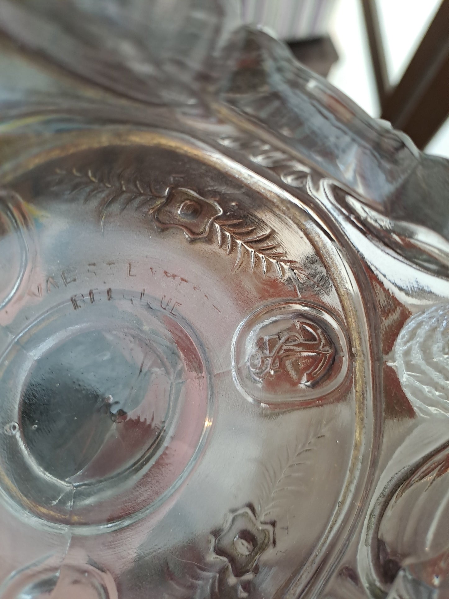 Paire de bougeoirs Sacré-Cœurs De Jésus Et Sainte Vierge Marie. Val saint lambert. Ancien Vintage catholique.