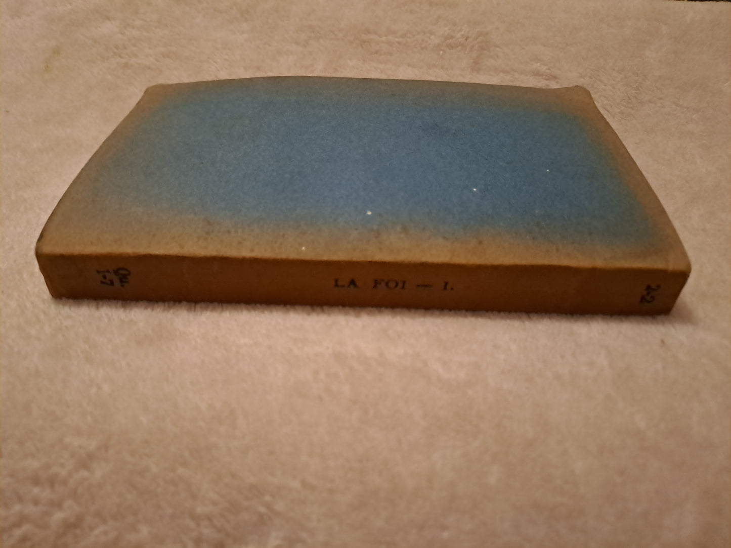 Somme theologique. La foi. Tome 1. 2a-2a, questions 1-7. Saint Thomas D'Aquin. Ancien livre vintage catholique.