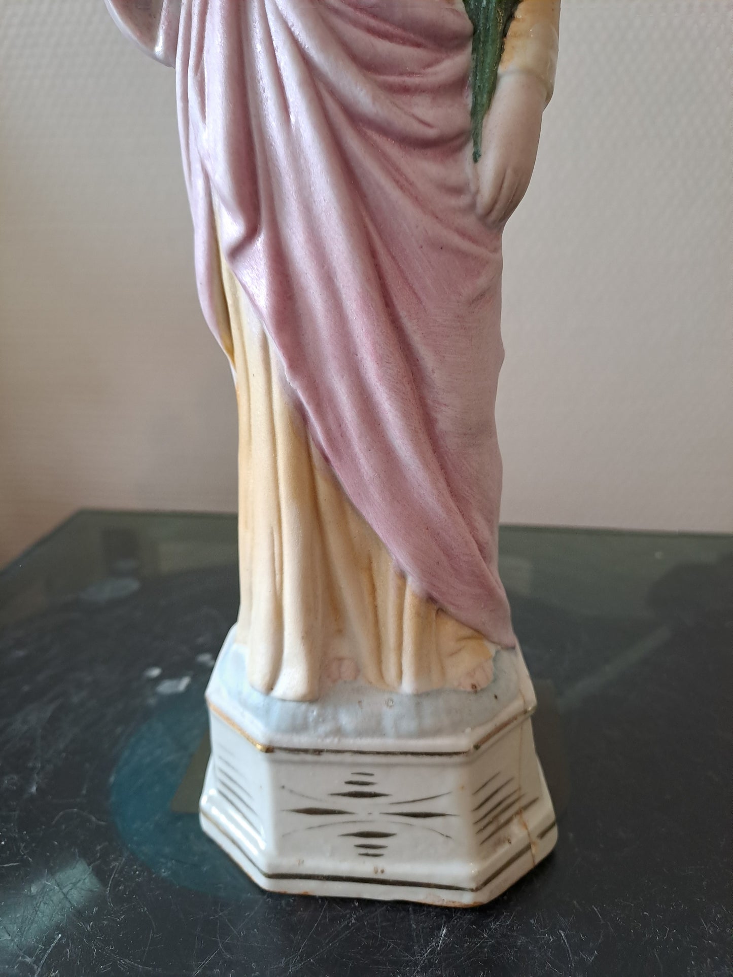 Statue Saint Joseph Enfant Jésus. Biscuits. Germany 2259.