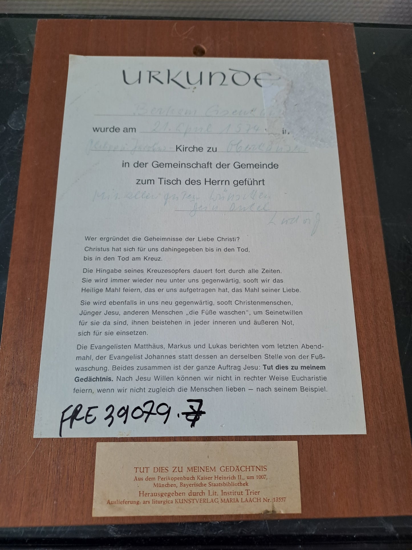 Icône Représentant La Sainte Cène Et Le Lavement De Pieds. 26.8 Cm X 19 cm.