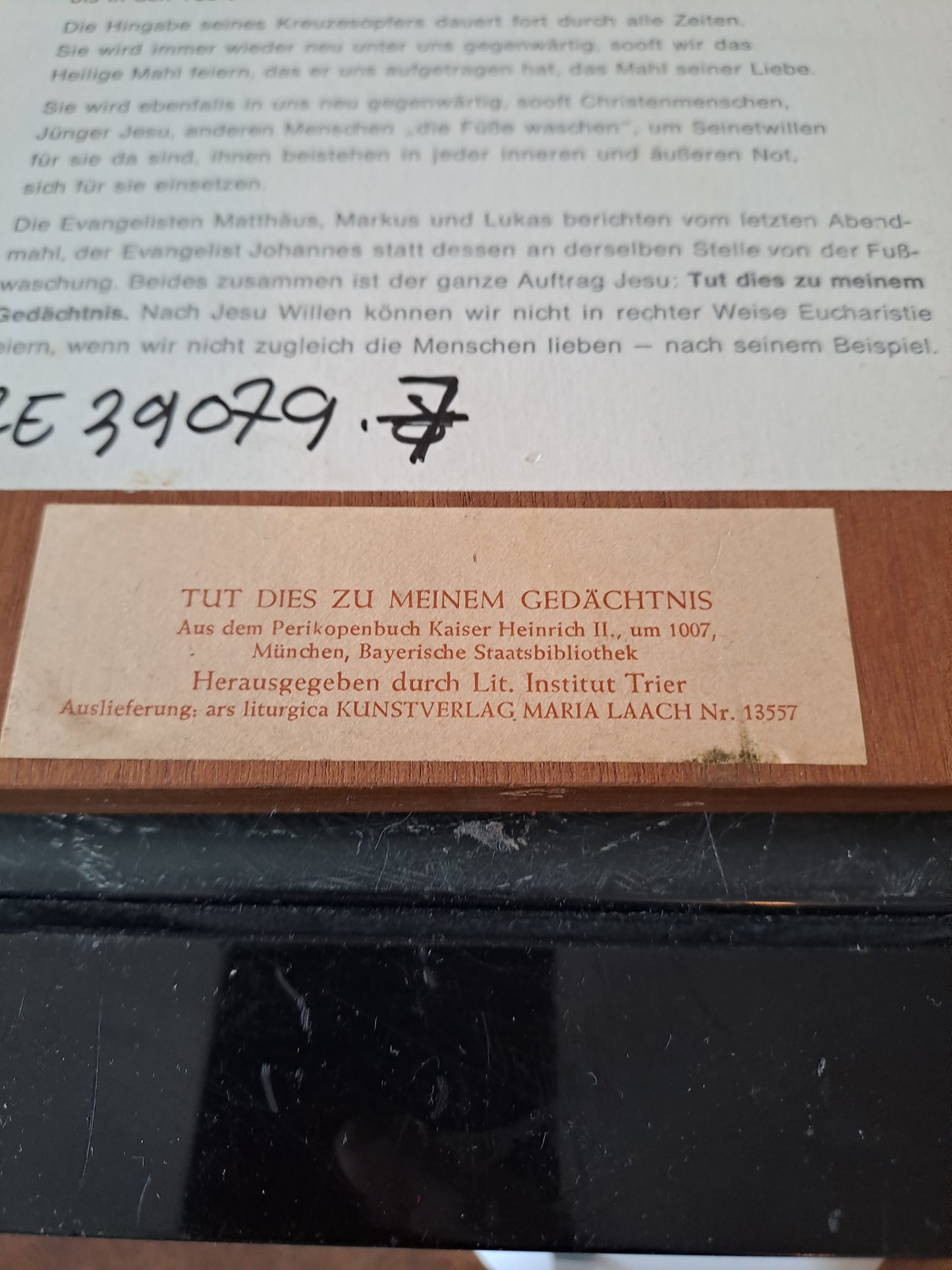 Icône Représentant La Sainte Cène Et Le Lavement De Pieds. 26.8 Cm X 19 cm.