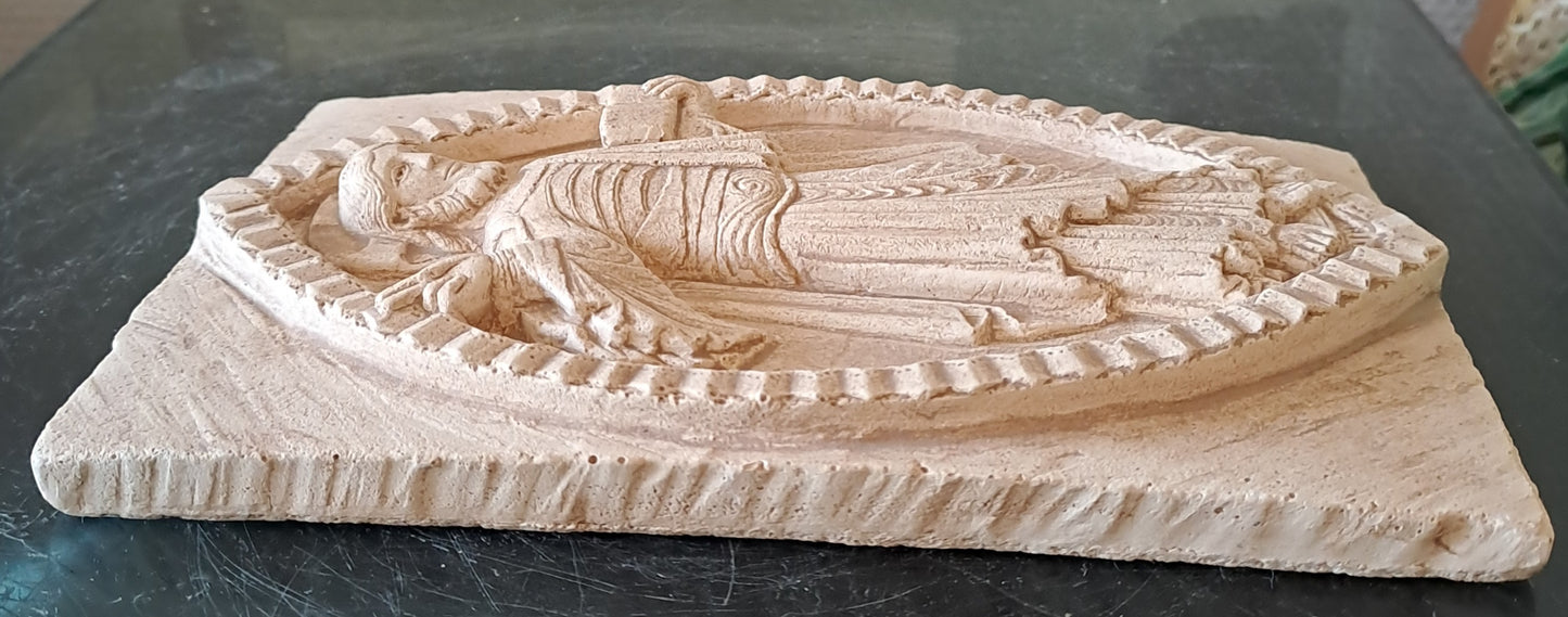 Carreau Jésus Christ Roi De Gloire. En Relief.