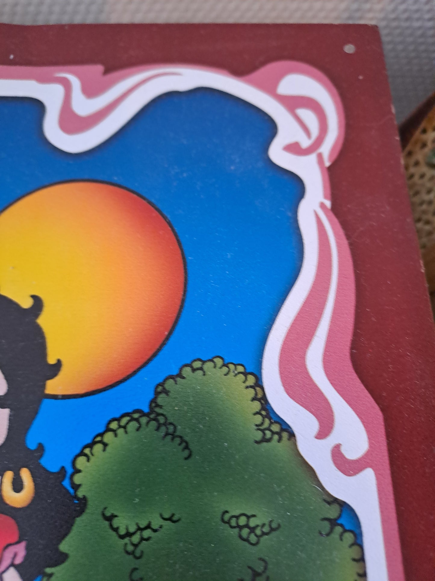 Plaque En tôle. Betty Boop. 44 cm X 31.8 cm.