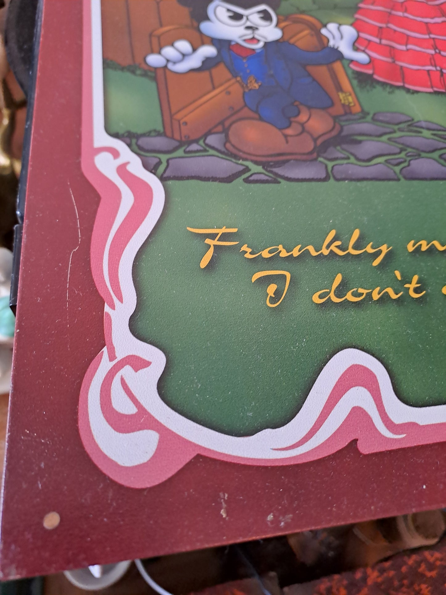 Plaque En tôle. Betty Boop. 44 cm X 31.8 cm.