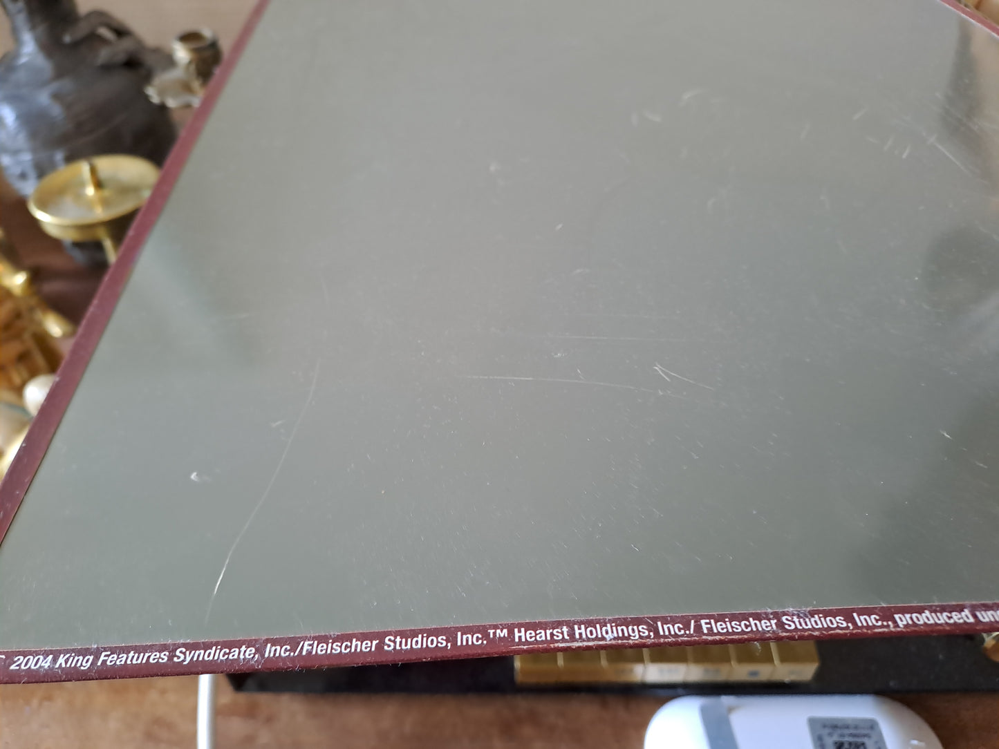 Plaque En tôle. Betty Boop. 44 cm X 31.8 cm.