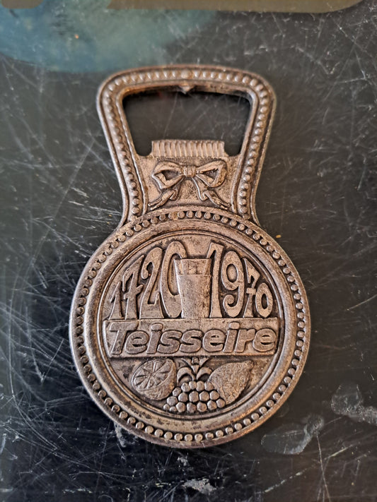 Décapsuleur. 250eme Anniversaire Teisseire. Poinçon. 1720 / 1970.