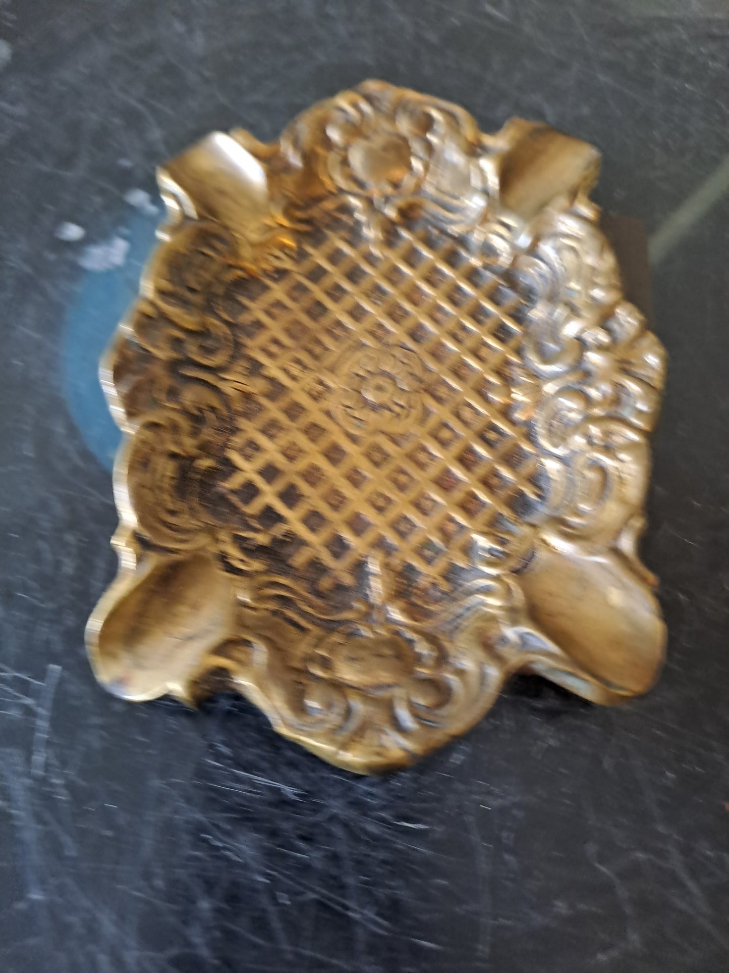 Cendrier Art Nouveau. Made In England.