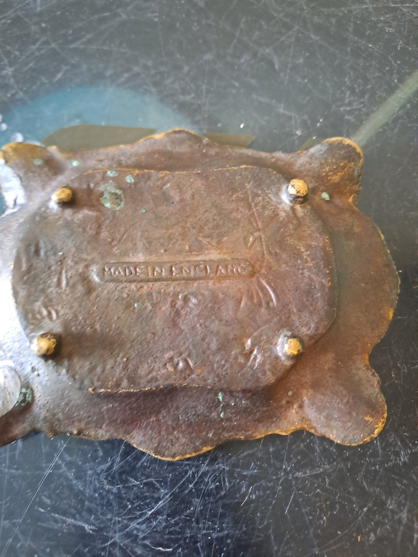 Cendrier Art Nouveau. Made In England.