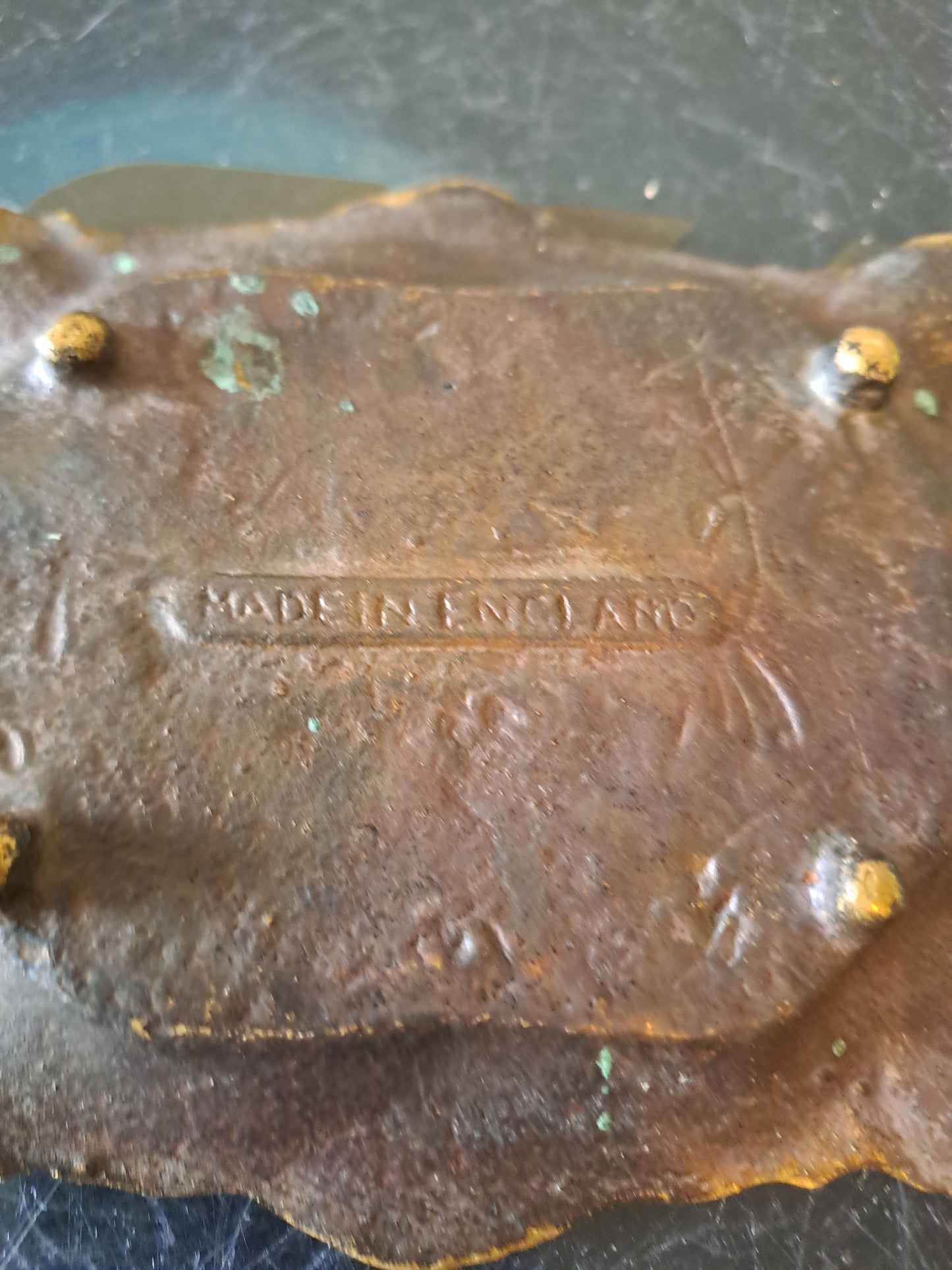 Cendrier Art Nouveau. Made In England.