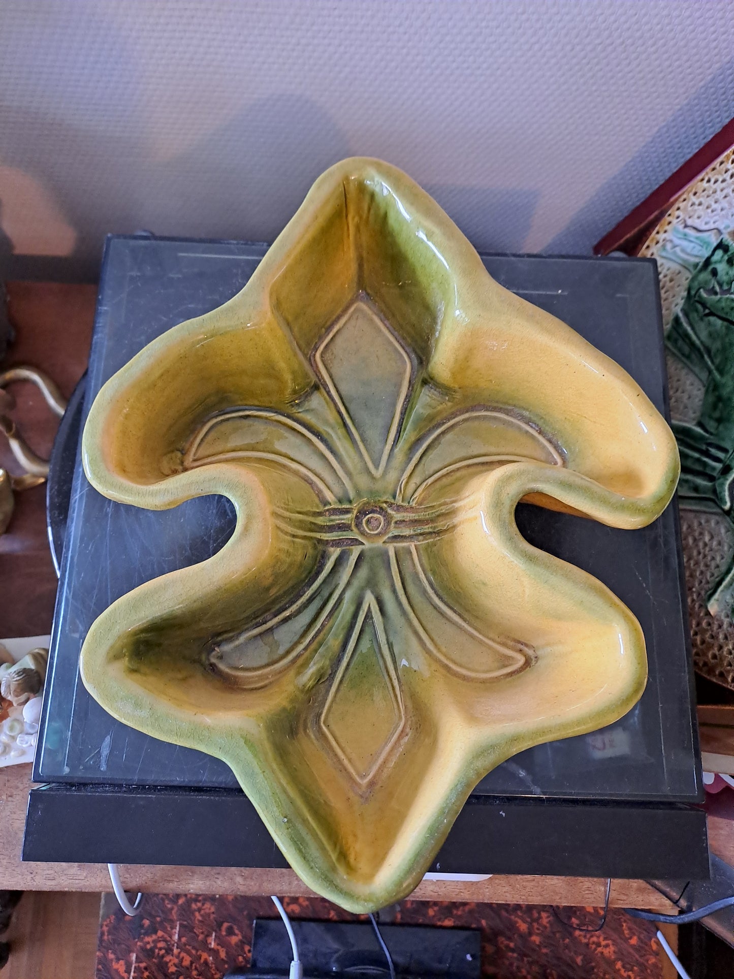 Moule A Kouglof. Fleur de Lys. Vintage. Alsace. Ancien.