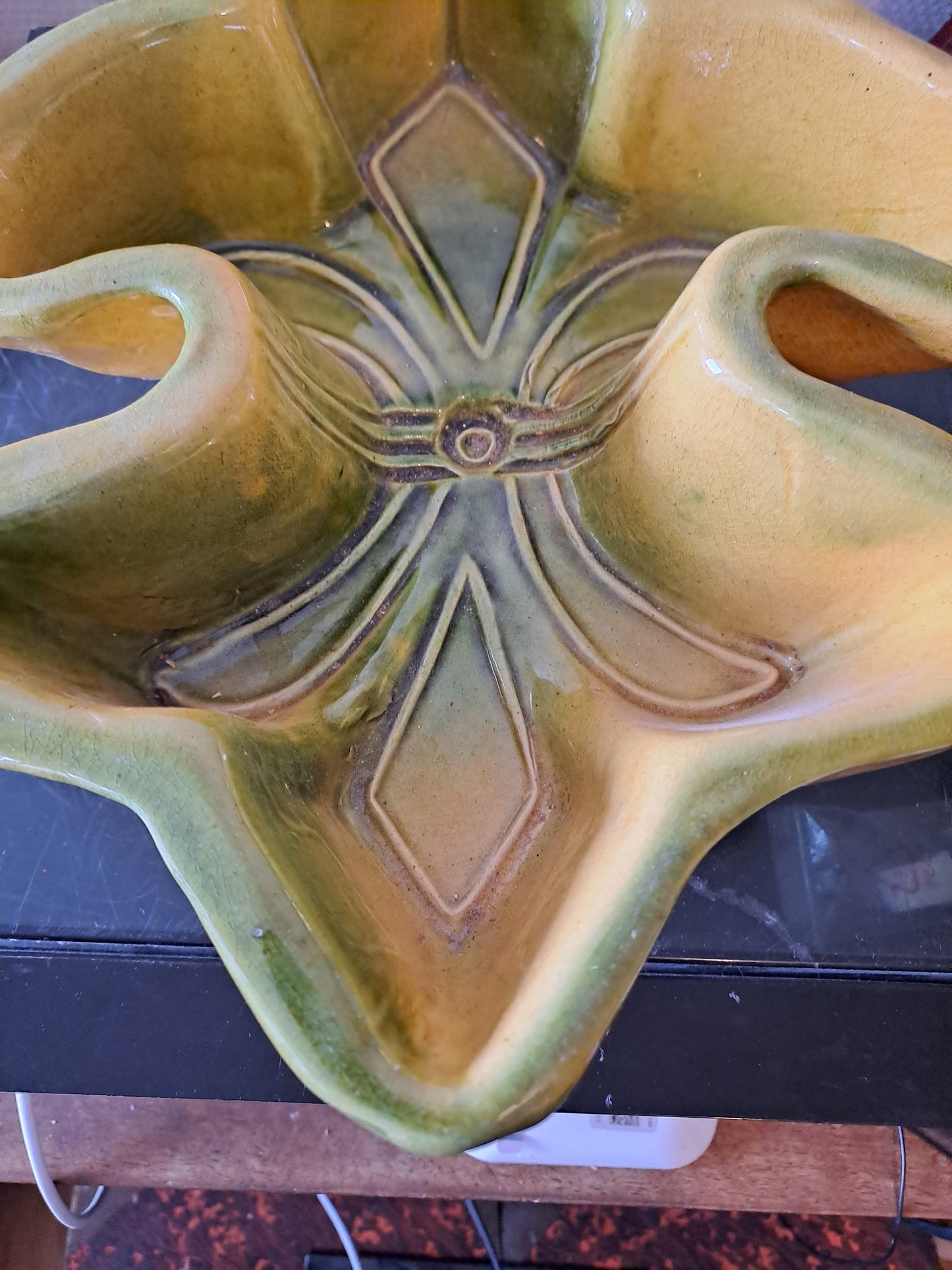 Moule A Kouglof. Fleur de Lys. Vintage. Alsace. Ancien.