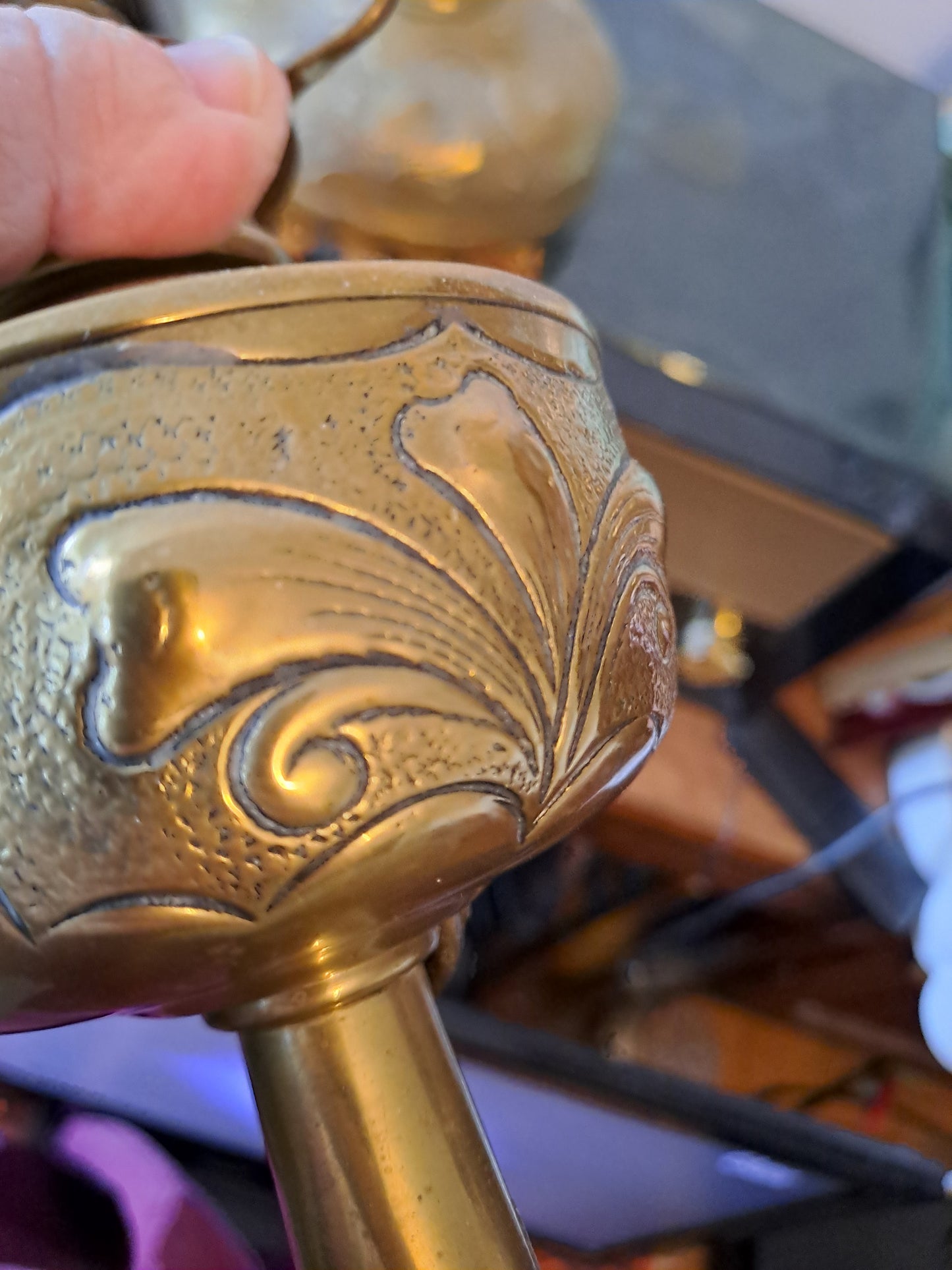 Ancienne Lampe À Pétrole Monté En Lampe.