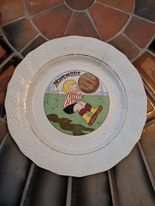 Assiette Orchies Moulins Des Loups Et Hamache. Novembre.