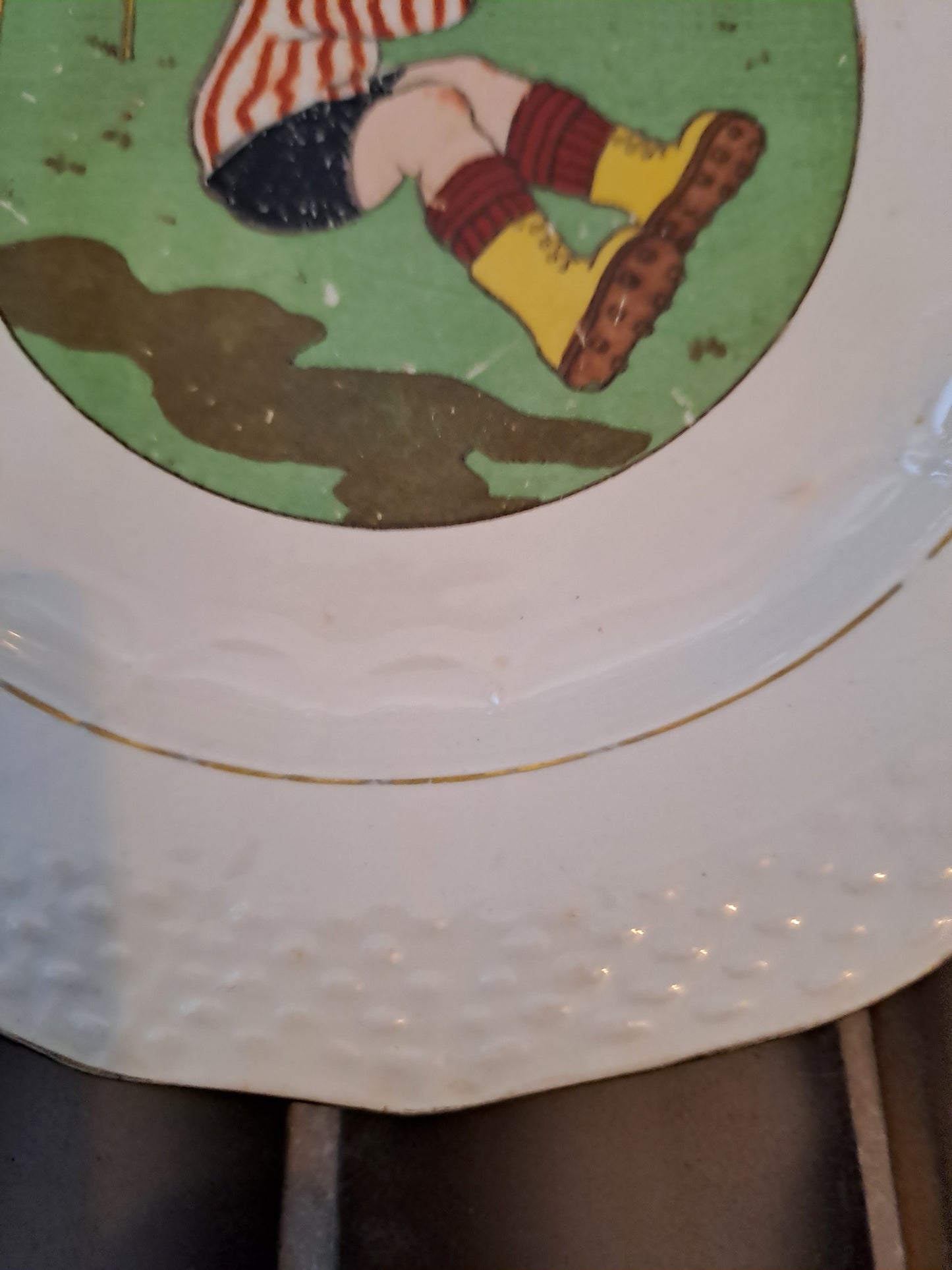 Assiette Orchies Moulins Des Loups Et Hamache. Novembre.