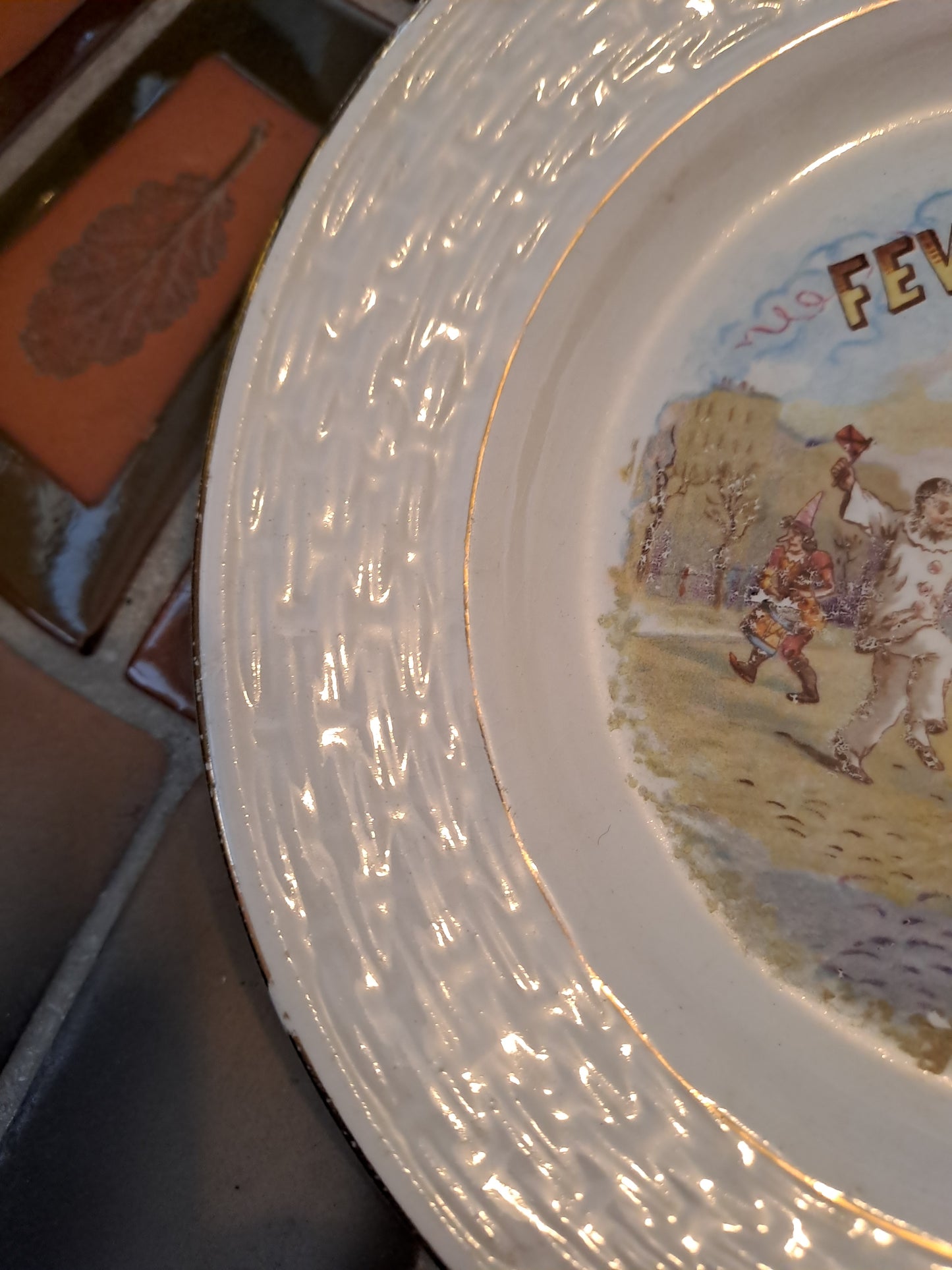 Assiette Fevrier 2.Orchies moulin Des Loups Et  Hamage France.