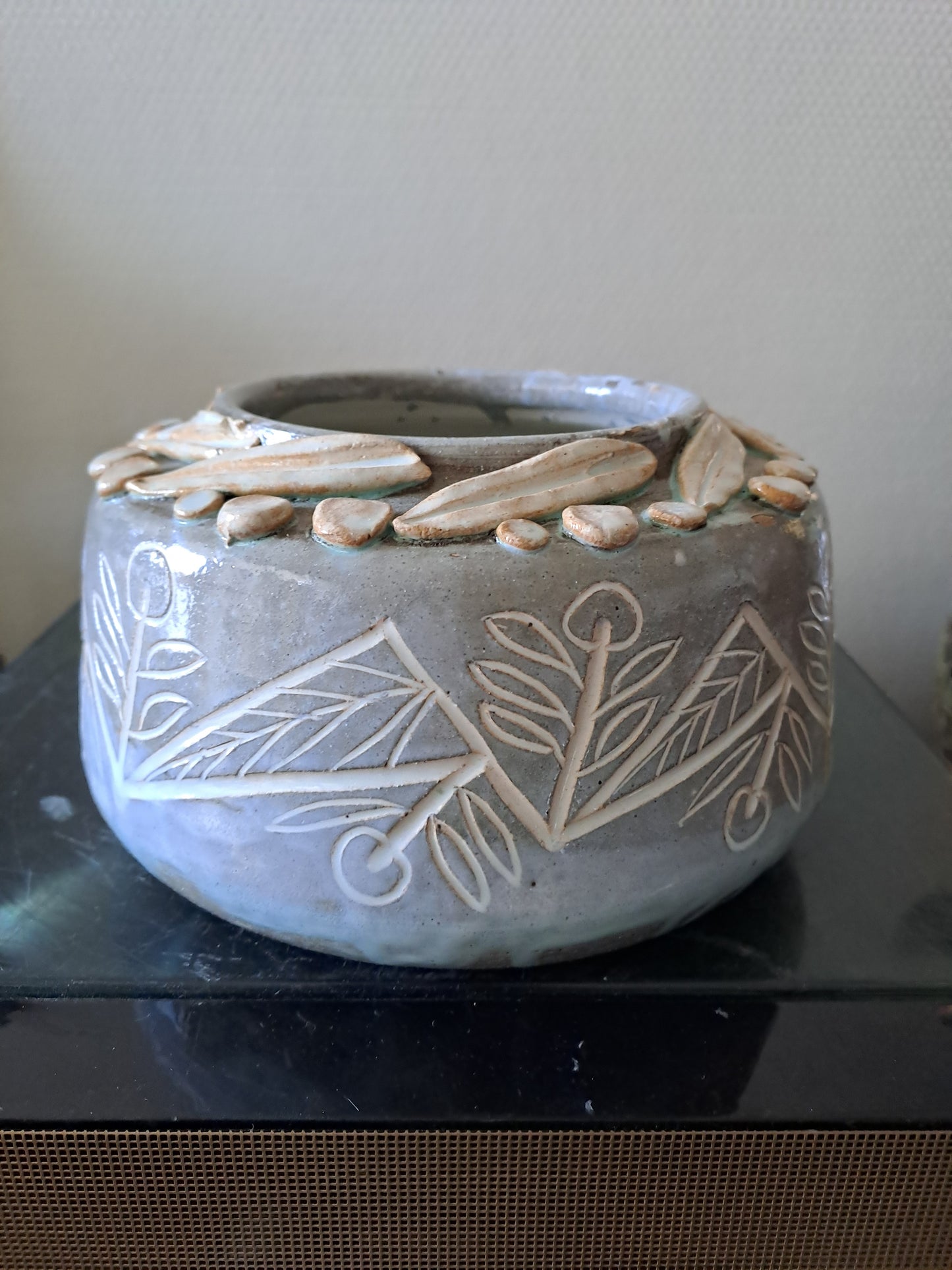 Vase En Grés. Années 50/60.