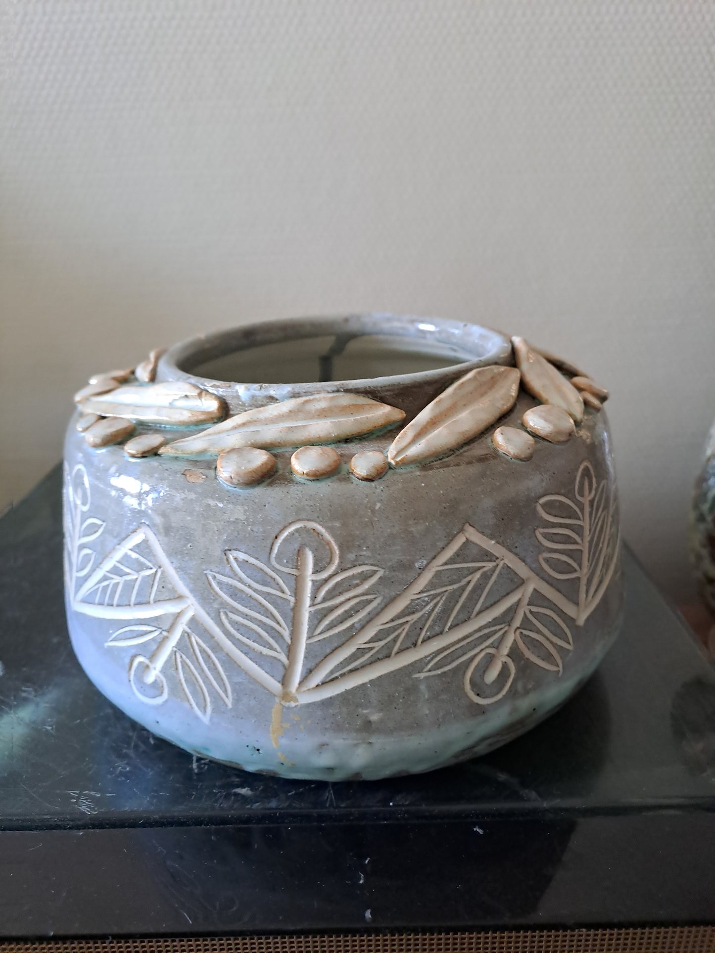 Vase En Grés. Années 50/60.