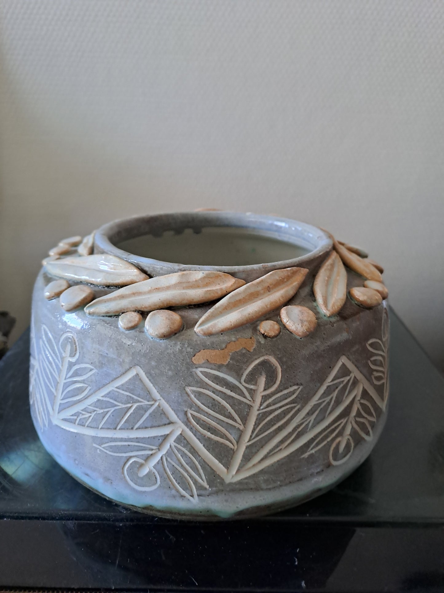 Vase En Grés. Années 50/60.