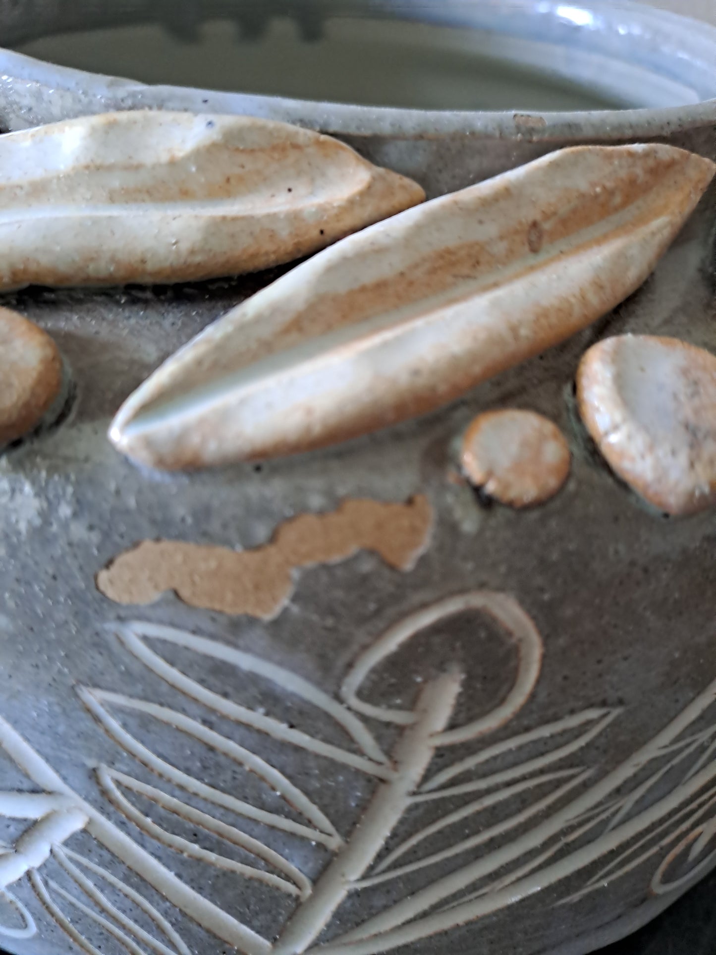 Vase En Grés. Années 50/60.