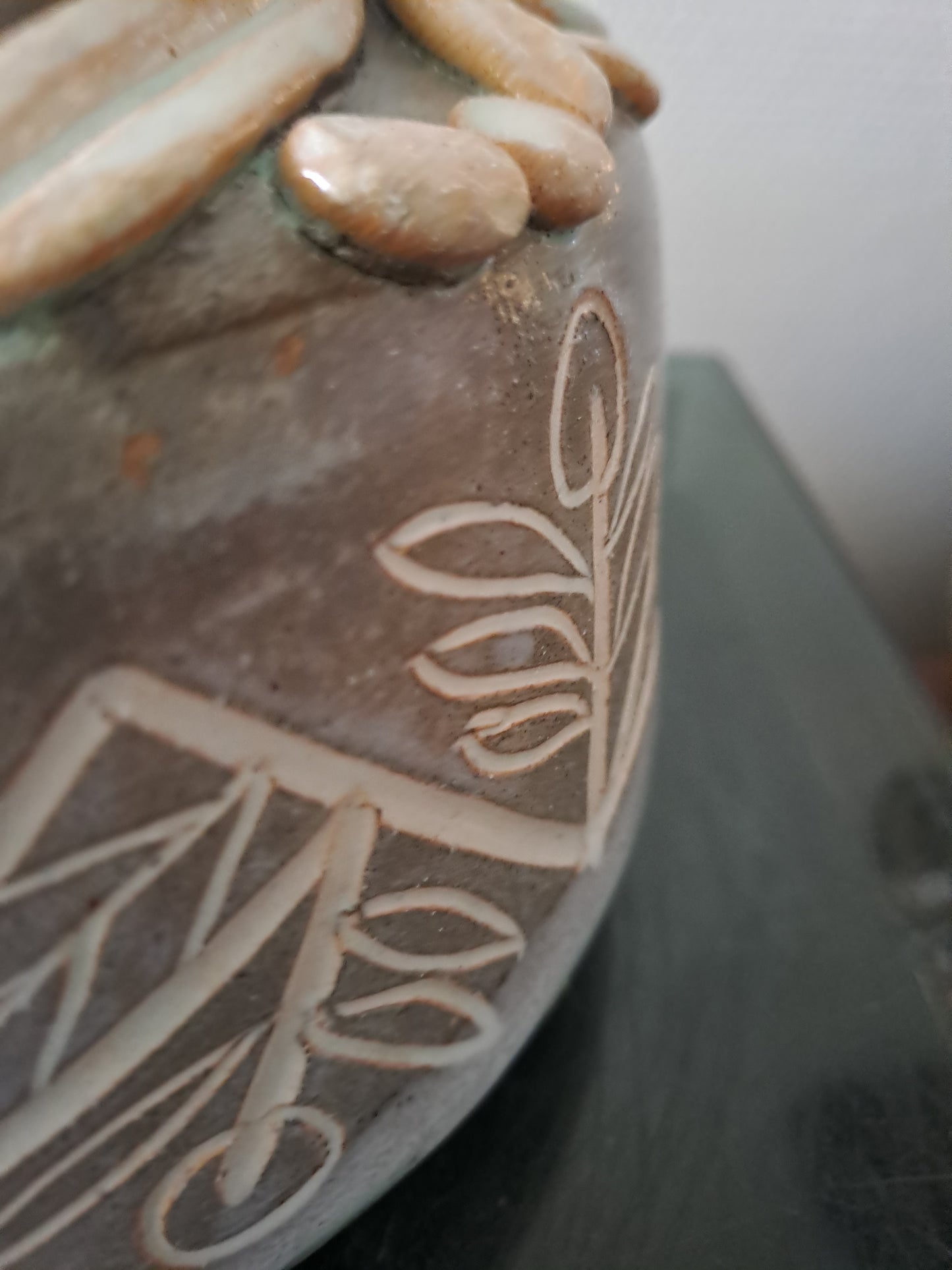 Vase En Grés. Années 50/60.