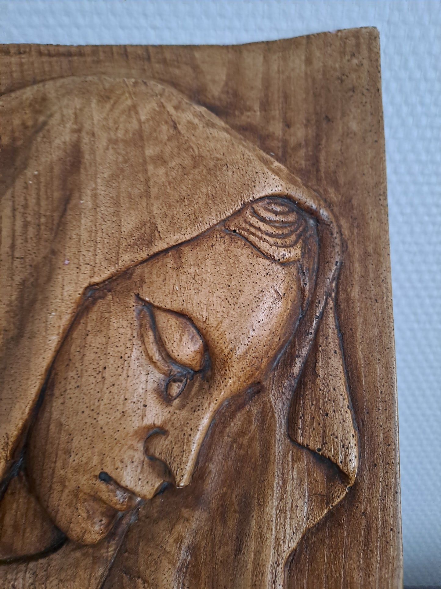 Carreau. 3D. Mater Dolorosa. Sainte Vierge Marie.  32.5 Cm X  22 Cm.