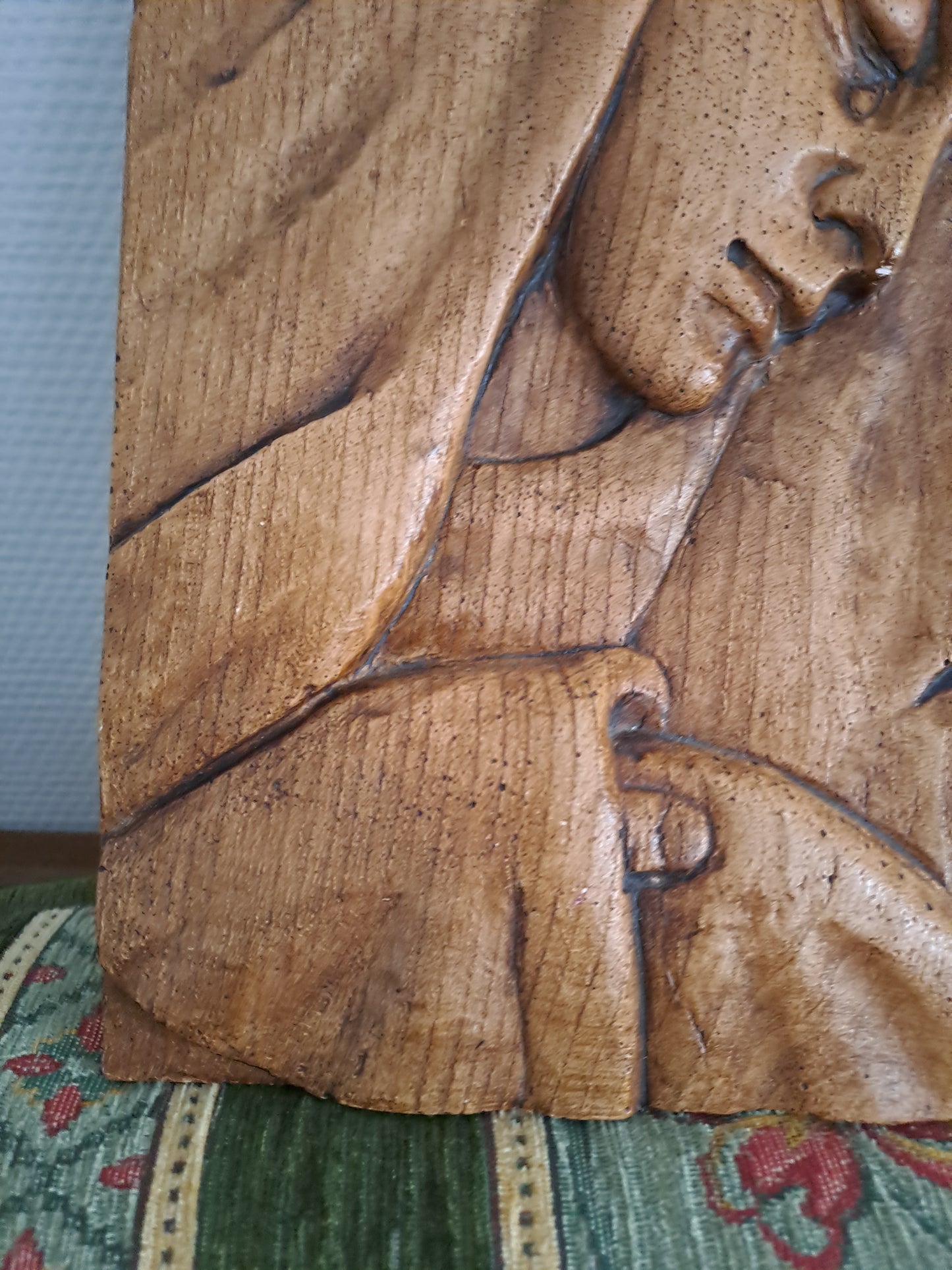 Carreau. 3D. Mater Dolorosa. Sainte Vierge Marie.  32.5 Cm X  22 Cm.