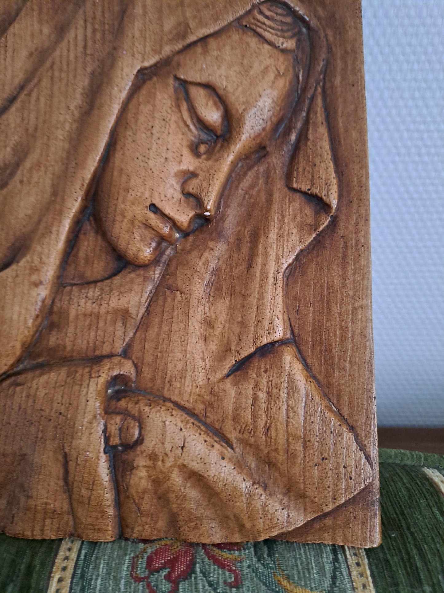 Carreau. 3D. Mater Dolorosa. Sainte Vierge Marie.  32.5 Cm X  22 Cm.