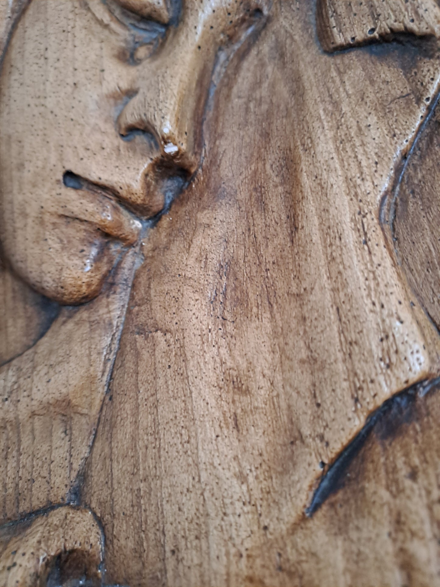 Carreau. 3D. Mater Dolorosa. Sainte Vierge Marie.  32.5 Cm X  22 Cm.