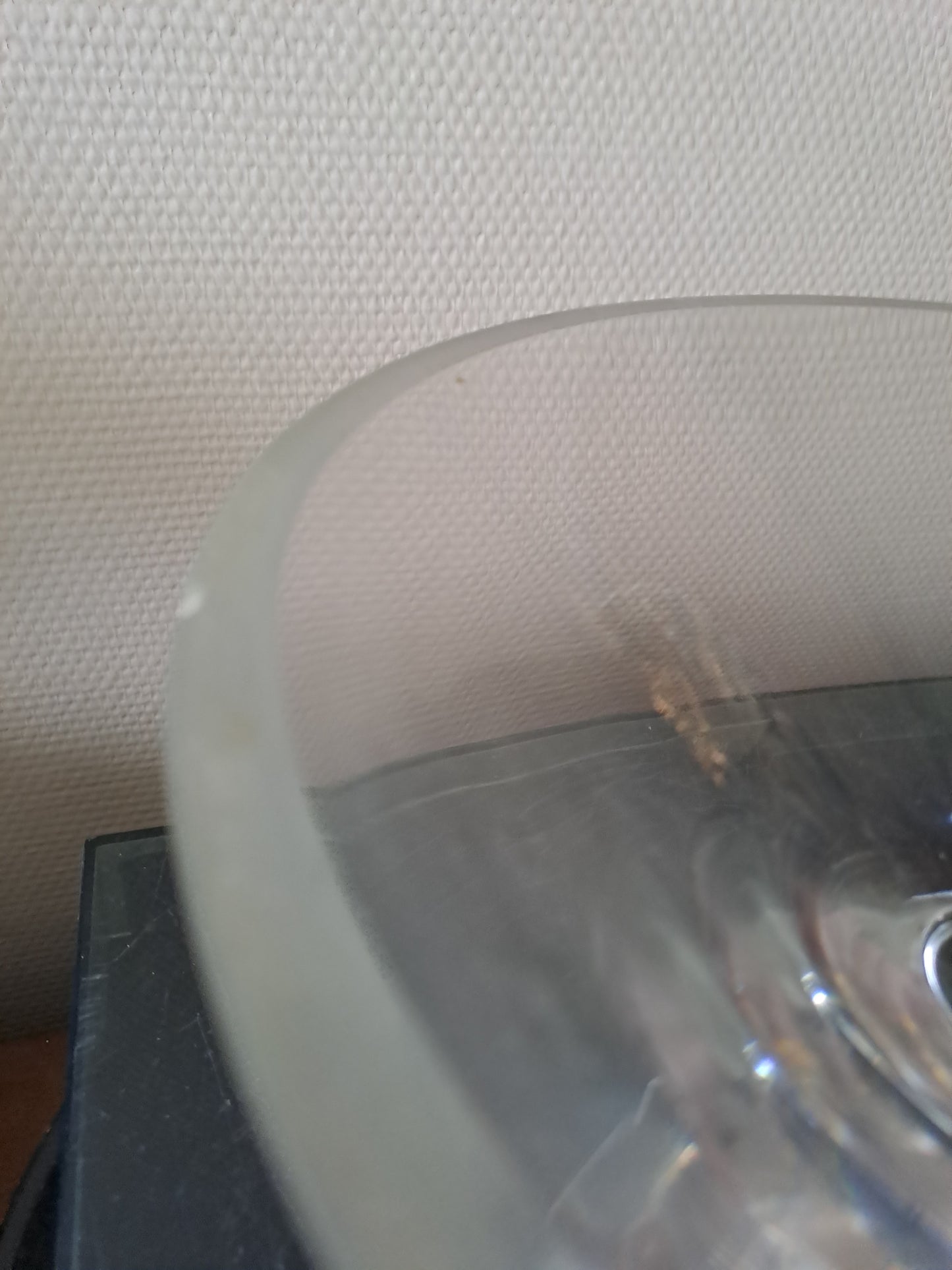 Centre De Table/ Coupe En Cristal. Design. Ancien vintage decoration.