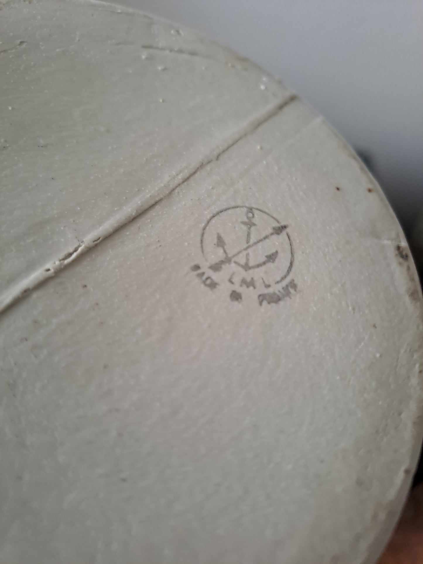 Pot À Cornichons En Grès Bouchon En Liège. Estampillé.