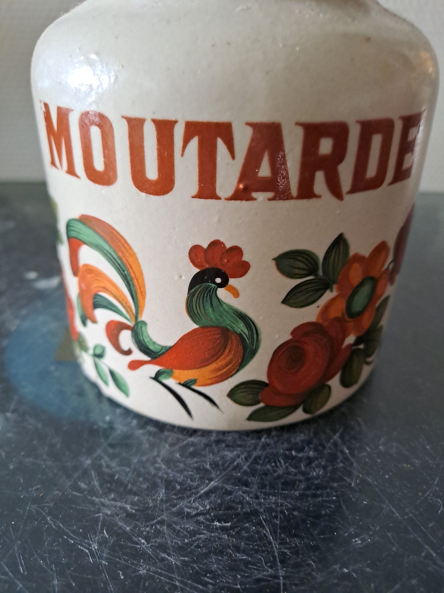 Pot À Moutarde. Estampillée Berry Et Limoges.