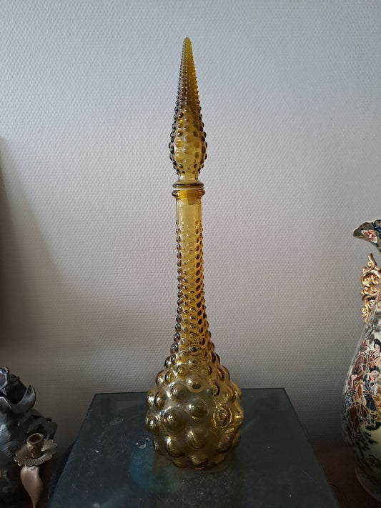 Bouteille d'Empoli dites genie. 50 cm X 12 cm