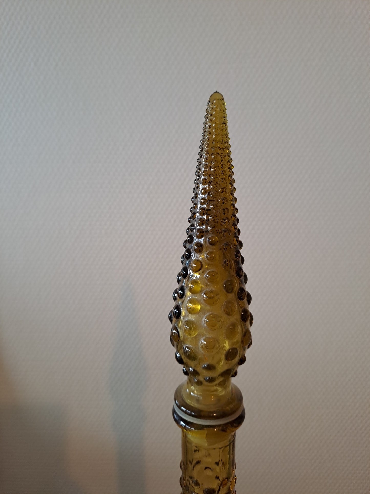 Bouteille d'Empoli dites genie. 50 cm X 12 cm