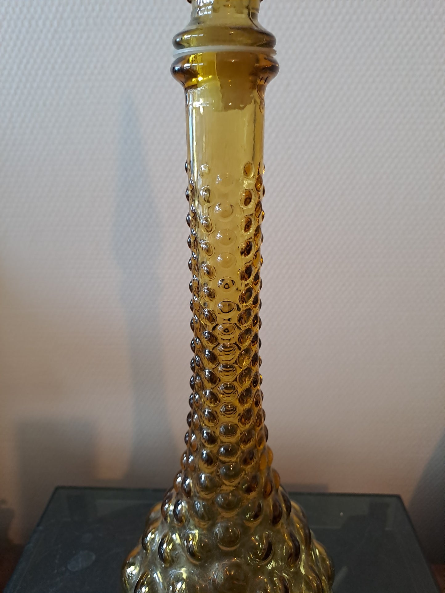 Bouteille d'Empoli dites genie. 50 cm X 12 cm