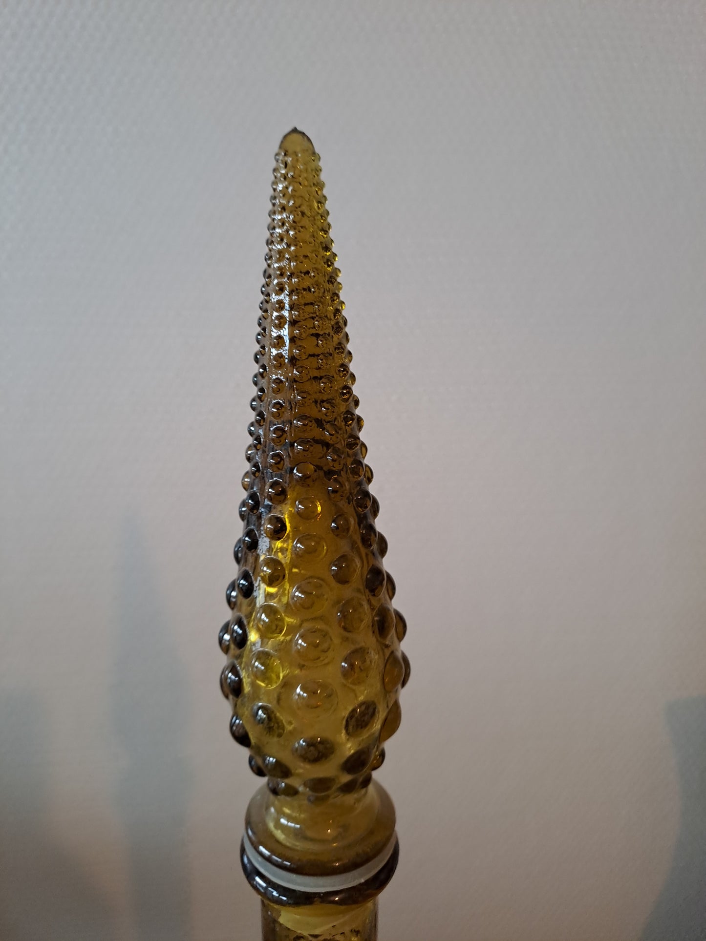 Bouteille d'Empoli dites genie. 50 cm X 12 cm