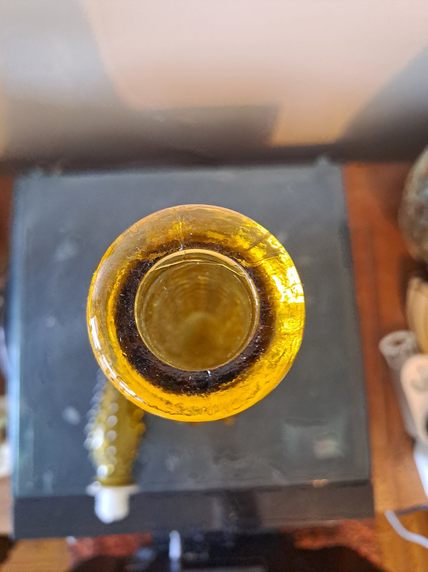 Bouteille d'Empoli dites genie. 50 cm X 12 cm