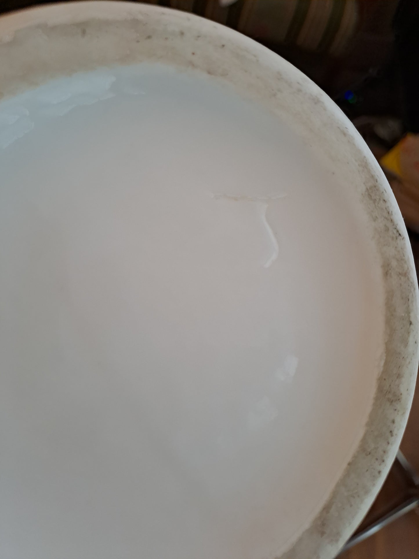 Vase En Porcelaine de Bayeux. Période Gosse ( 1849-1877). Ancien décoration vintage.