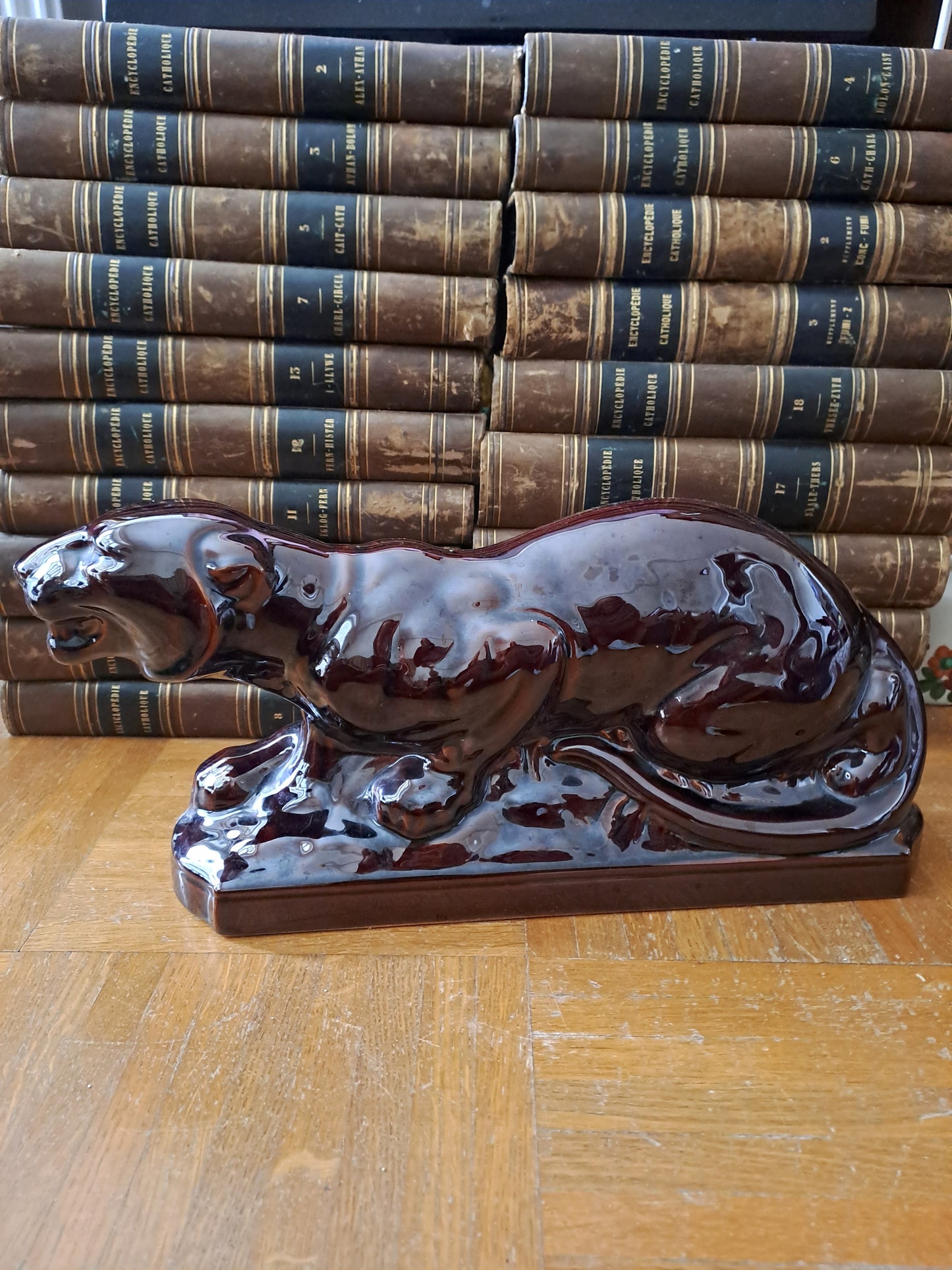 Panthère. Digoin Et Sarreguemines.