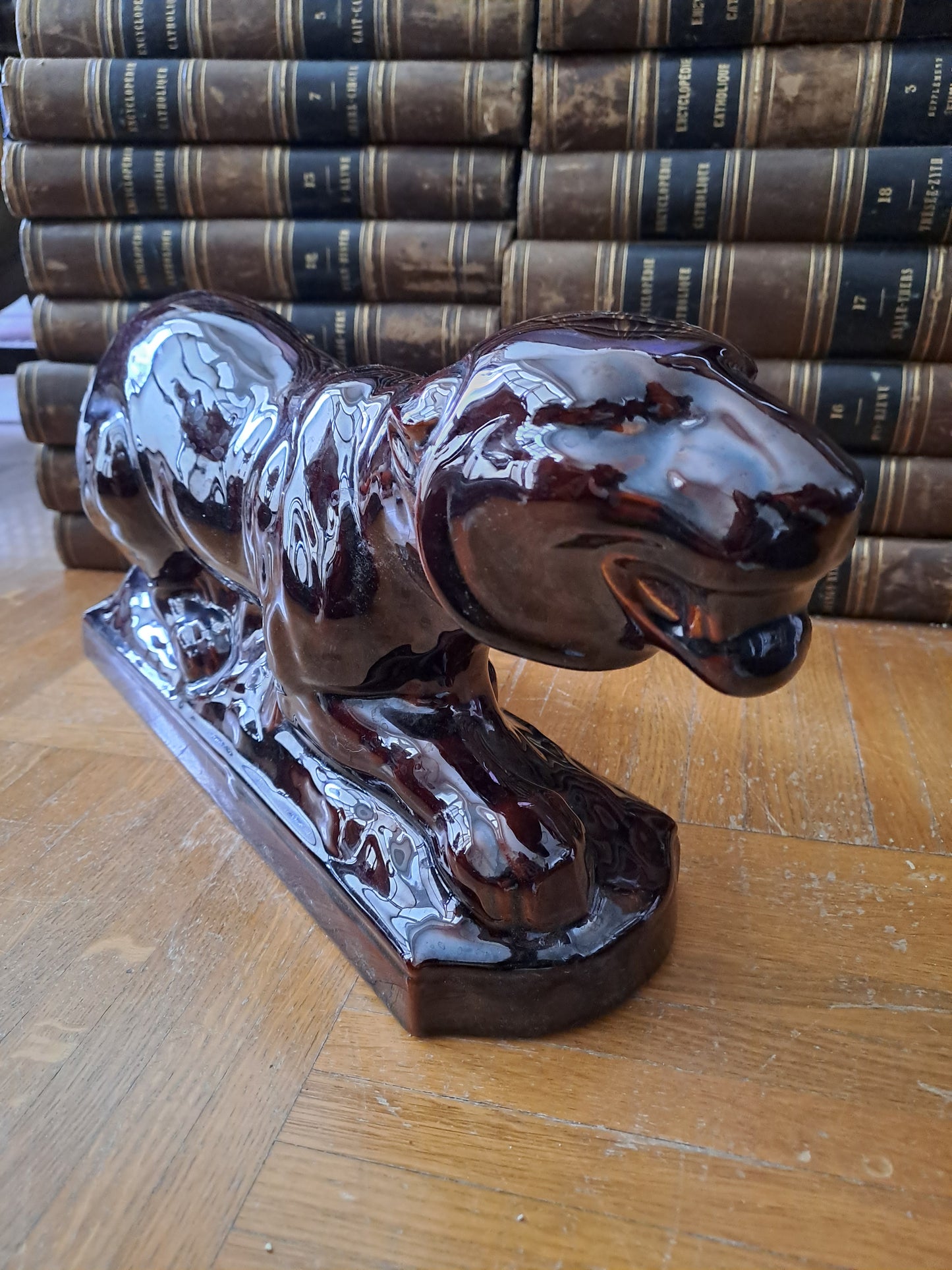 Panthère. Digoin Et Sarreguemines.