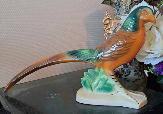 Faisan DESVRES FRANCE. Art deco