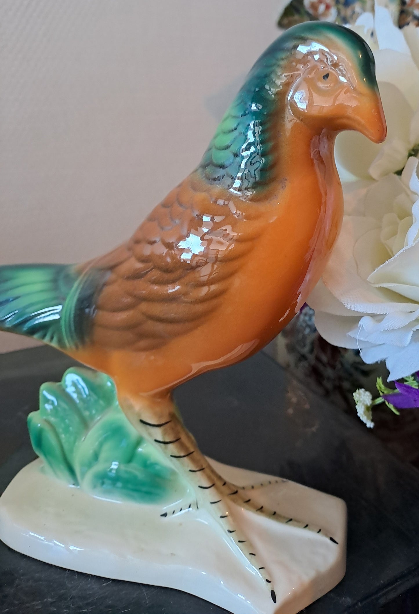 Faisan DESVRES FRANCE. Art deco