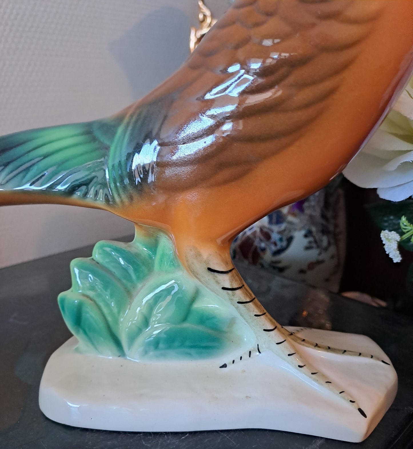 Faisan DESVRES FRANCE. Art deco