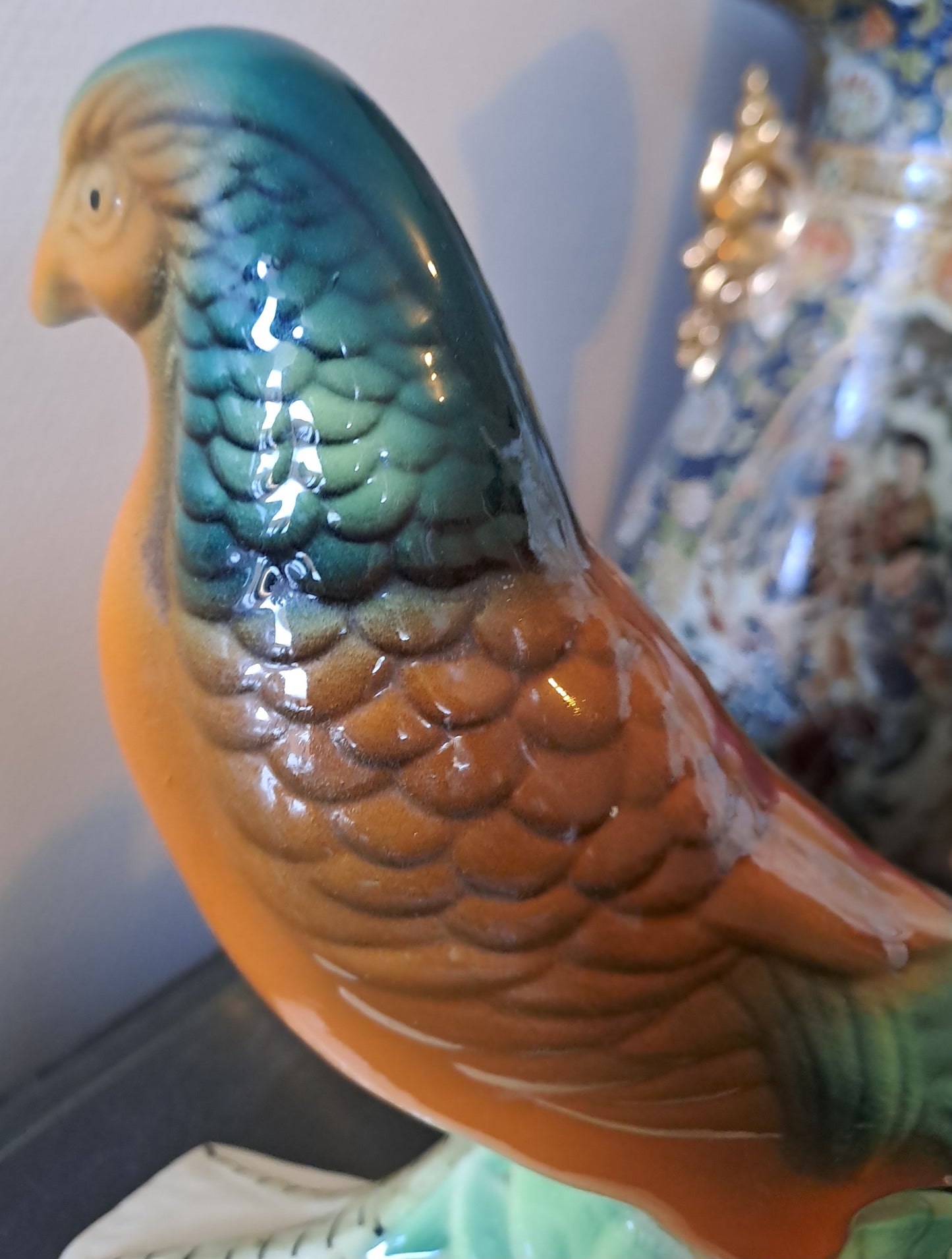 Faisan DESVRES FRANCE. Art deco