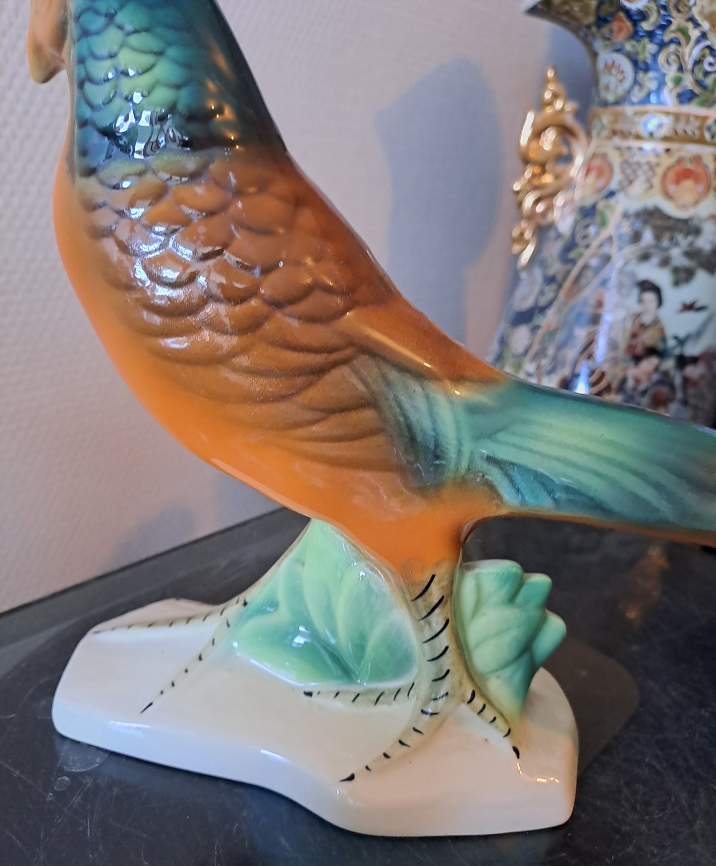 Faisan DESVRES FRANCE. Art deco