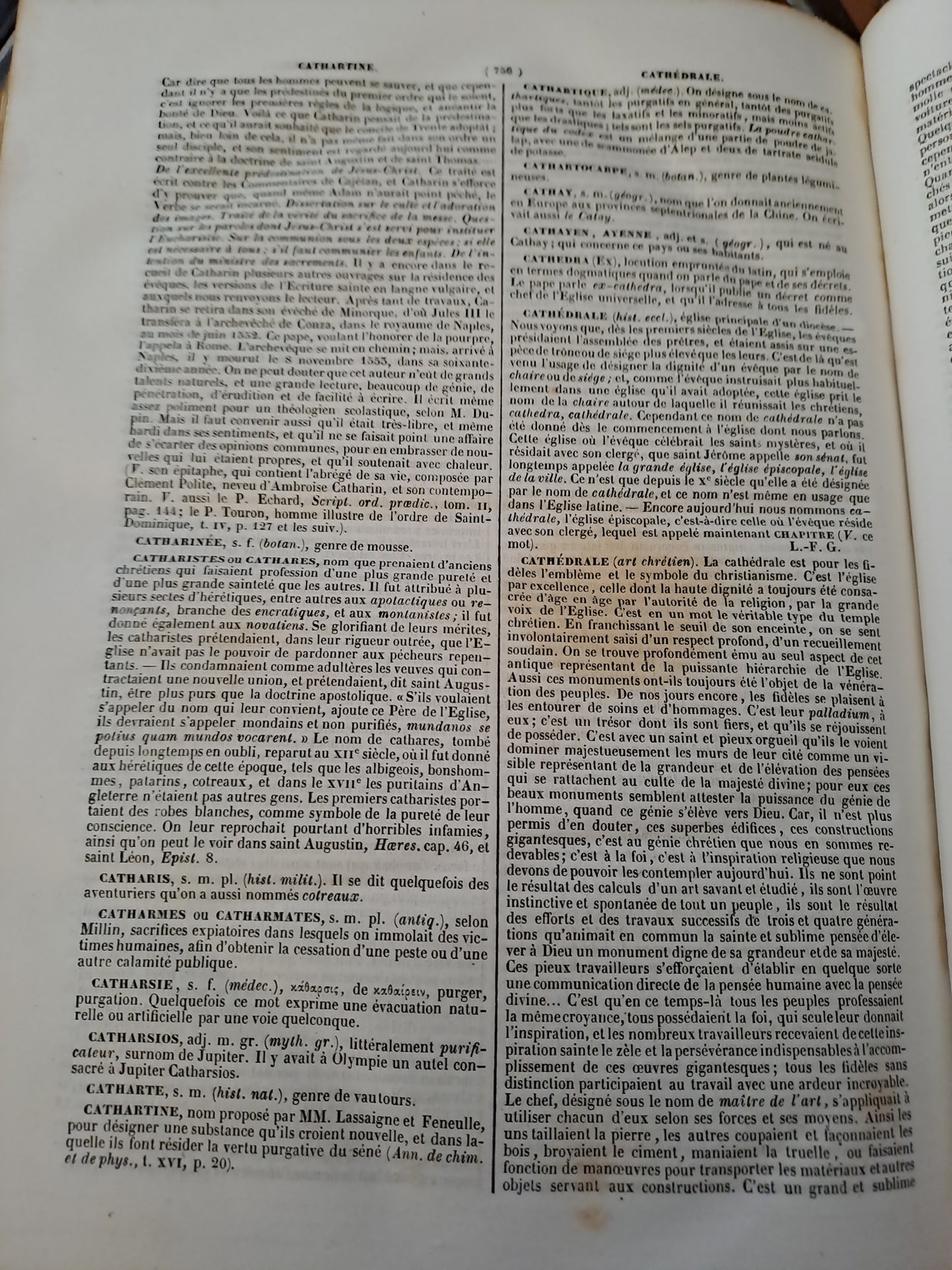 Encyclopedie Catholique Abbé Glaire T5 1843.