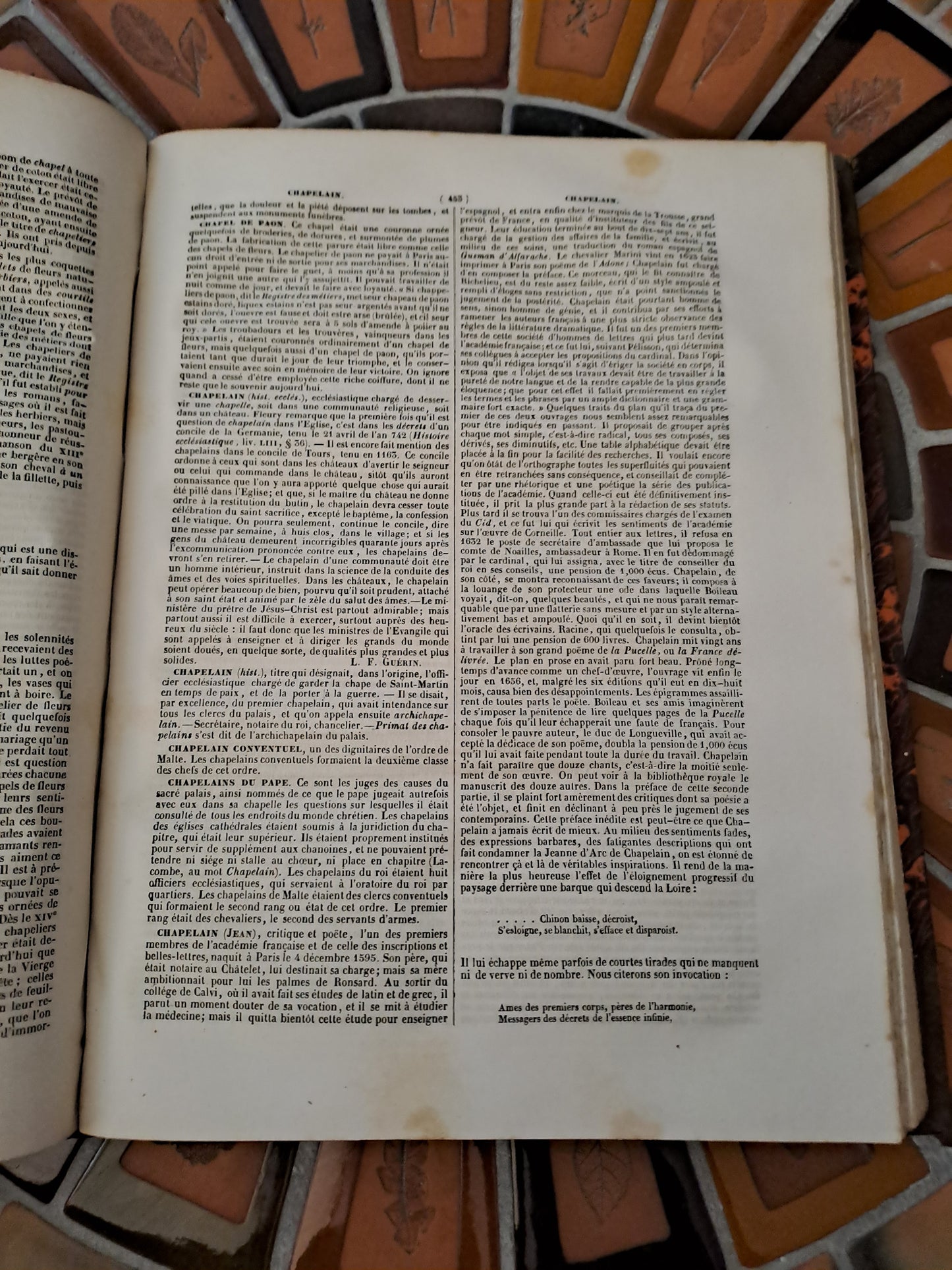 Encyclopedie Catholique. Abbé Glaire. T 6. 1843.
