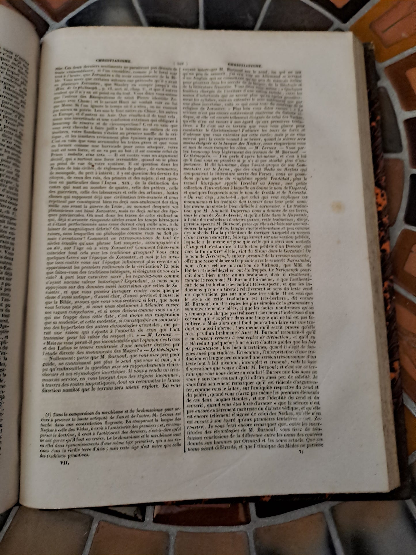 Encyclopedie Catholique. Abbé Glaire. T 7. 1844.